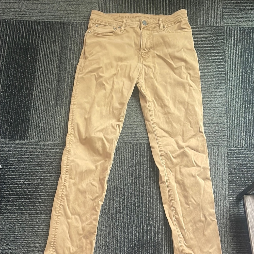 Tan Casual Pants
